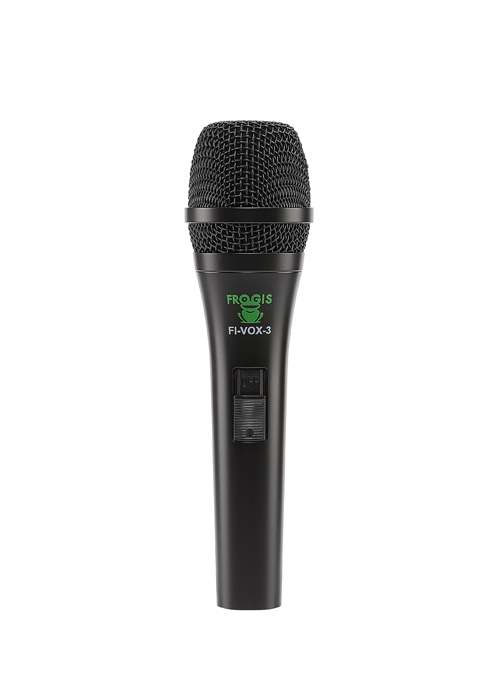 Dynamic super-cardioid microphone with On/Off Switch 